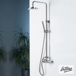 ΜΠΑΤ.ΝΤΟΥΖ+ΕΠΕΚΤ.ΚΟΛΩΝΑ+ΚΕΦΑΛΗ TECH LA TORRE INOX