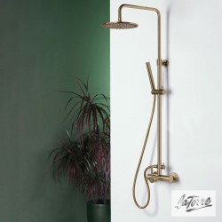 ΜΠΑΤ.ΝΤΟΥΖ+ΕΠΕΚΤ.ΚΟΛΩΝΑ+ΚΕΦΑΛΗ TECH LA TORRE ANTIQUE BRASS