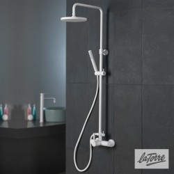 ΜΠΑΤ.ΝΤΟΥΖ+ΕΠΕΚΤ.ΚΟΛΩΝΑ+ΚΕΦΑΛΗ TECH LA TORRE WHITE MATT