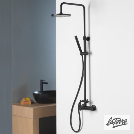 ΜΠΑΤ.ΝΤΟΥΖ+ΕΠΕΚΤ.ΚΟΛΩΝΑ+ΚΕΦΑΛΗ TECH LA TORRE BLACK MATT