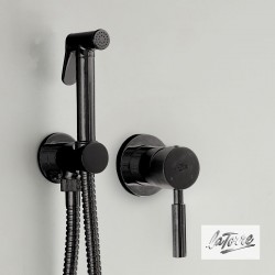 ΜΙΚΤΗΣ 1 ΕΞΟΔΟΥ FLUSH-MIX TECH LA TORRE BLACK BRUSHED