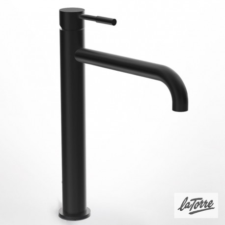 ΜΠΑΤ.ΝΙΠΤ.ΥΨΗΛΗ+ΒΑΛΒ.CLIC-CLAC TECH LA TORRE BLACK MATT