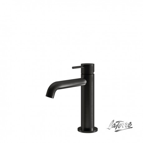 ΜΠΑΤ.ΝΙΠΤ+ΒΑΛΒ.CLIC-CLAC ELLE316 PVD BLACK BRUSHED