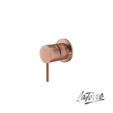 ΜΙΚΤΗΣ ΕΝΤΟΙΧ.1 ΕΞΟΔΟΥ ELLE 316 LA TORRE INOX PVD ROSE-GOLD