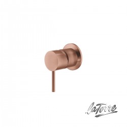 ΜΙΚΤΗΣ ΕΝΤΟΙΧ.1 ΕΞΟΔΟΥ ELLE 316 LA TORRE INOX PVD ROSE-GOLD