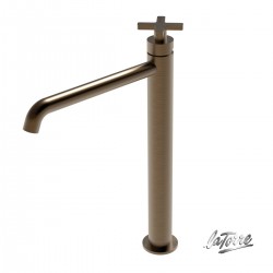 ΜΠΑΤ.ΝΙΠΤ.ΥΨΗΛΗ+ΒΑΛΒ.CLIC-CLAC ELLE CROSS LA TORRE ANTIQUE BRASS