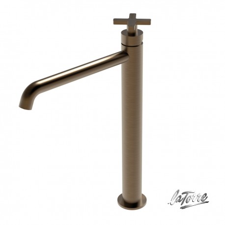 ΜΠΑΤ.ΝΙΠΤ.ΥΨΗΛΗ+ΒΑΛΒ.CLIC-CLAC ELLE CROSS LA TORRE ANTIQUE BRASS