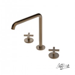 ΜΠΑΤ.ΝΙΠΤ.ΕΠΙΚΑΘ.3 ΟΠΩΝ+ΒΑΛΒ.CLIC-CLAC ELLE CROSS LA TORRE ANTIQUE BRASS