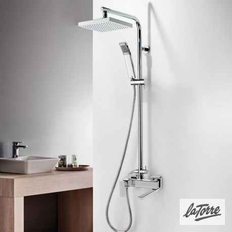 ΜΠΑΤ.ΝΤΟΥΖ+ΣΤΑΘΕΡΗ ΚΟΛΩΝΑ+ΚΕΦΑΛΗ PROFILI PLUS LA TORRE CHROME