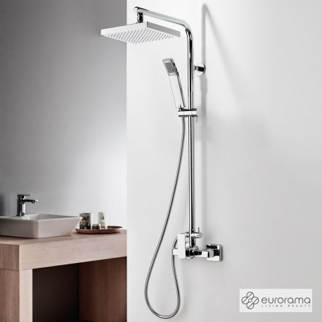 ΜΠΑΤ.ΝΤΟΥΖ+ΣΤΑΘΕΡΗ ΚΟΛΩΝΑ+ΚΕΦΑΛΗ QUADRA CHROME