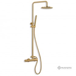 ΜΠΑΤ.ΝΤΟΥΖ+ΕΠΕΚΤ.ΚΟΛΩΝΑ+ΚΕΦΑΛΗ ELETTA CHESTER BRUSHED GOLD