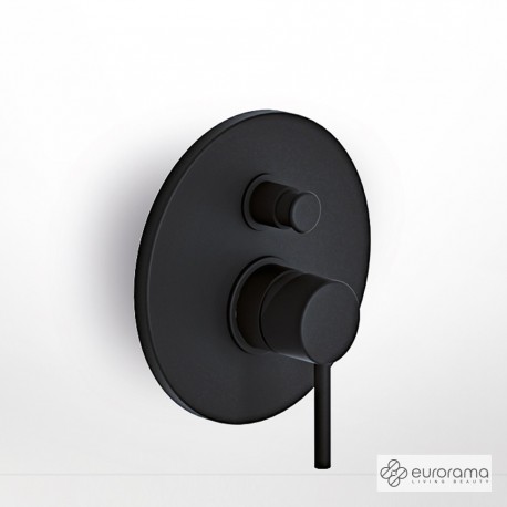 ΜΙΚΤΗΣ ΕΝΤΟΙΧΙΣΜΟΥ ΜΕ ΕΚΤΡΟΠΕΑ TONDA EURORAMA BLACK MATT