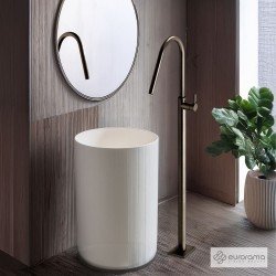 ΜΠΑΤ.ΝΙΠΤΗΡΟΣ ΕΠΙΔΑΠΕΔΙΑ H.124,5cm EURORAMA BLACK BRUSHED