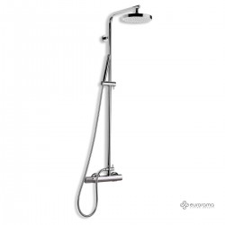 ΜΠΑΤ.ΝΤΟΥΖ+ΣΤΑΘΕΡΗ ΚΟΛΩΝΑ+ΚΕΦΑΛΗ ELETTA TECNO CHROME