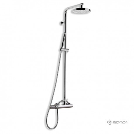 ΜΠΑΤ.ΝΤΟΥΖ+ΣΤΑΘΕΡΗ ΚΟΛΩΝΑ+ΚΕΦΑΛΗ ELETTA TECNO CHROME