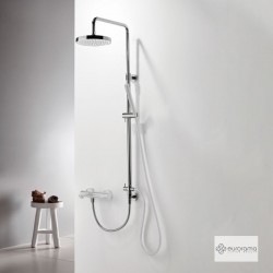 ΚΟΛΩΝΑ ΝΤΟΥΖ Y83-144 εκ. ΜΕ ΚΕΦΑΛΗ Φ20 INOX