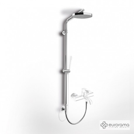 ΚΟΛΩΝΑ ΝΤΟΥΖ  Y117 εκ. ΜΕ ΚΕΦΑΛΗ Φ20 CHROME