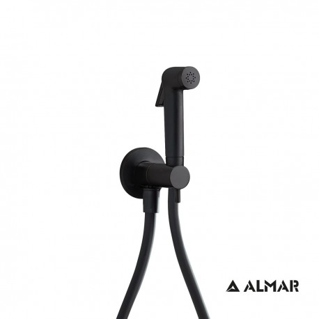 ΔΙΑΚΟΠΤΗΣ 1 ΕΞΟΔΟΥ (FLUSH I) ΓΙΑ ΚΡΕΜ.ΛΕΚ & ΛΕΚ.ΥΠ BLACK MATT