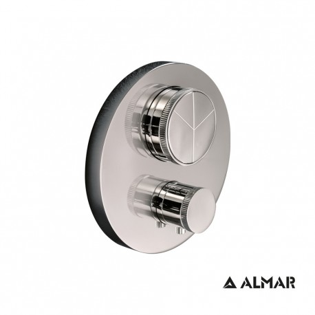 ΕΞΩΤ.ΤΜΗΜΑ ΘΕΡΜΟΣΤ.ΜΙΚΤΗ 3 ΕΞΟΔ."PUSH" ALMAR INOX