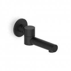 ΣΤΟΜΙΟ ΠΕΡΙΣΤΡΕΦΟΜΕΝΟ ΕΠΙΤΟΙΧΟ 10cm BLACK MATT