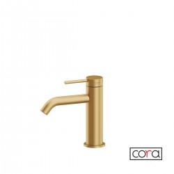 ΜΠΑΤ.ΝΙΠΤ+ΒΑΛΒ.CLIC-CLAC COSMO INOX PVD BRUSHED GOLD