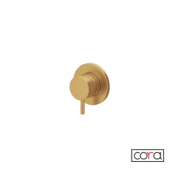 ΕΚΤΡΟΠΕΑΣ ΕΝΤΟΙΧ.2-3 ΕΞΟΔΩΝ COSMO INOX PVD BRUSHED GOLD