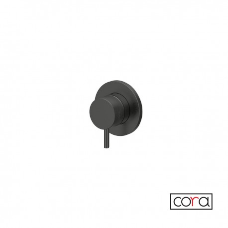ΕΚΤΡΟΠΕΑΣ ΕΝΤΟΙΧ.2-3 ΕΞΟΔΩΝ COSMO INOX PVD BLACK BRUSHED