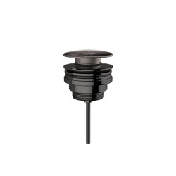 ΒΑΛΒΙΔΑ ΝΙΠΤ. CLIC-CLAC AISI316 INOX PVD BLACK BRUSHED