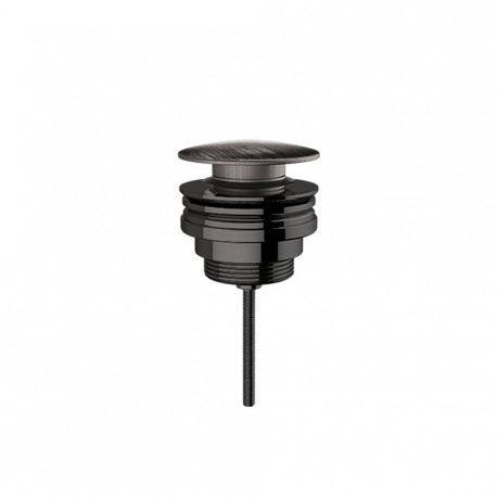 ΒΑΛΒΙΔΑ ΝΙΠΤ. CLIC-CLAC AISI316 INOX PVD BLACK BRUSHED