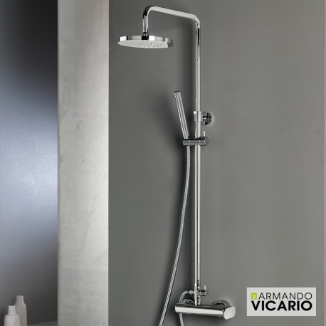 ΜΠΑΤ.ΝΤΟΥΖ+ΕΠΕΚΤ.ΚΟΛΩΝΑ+ΚΕΦΑΛΗ SLIM VICARIO CHROME