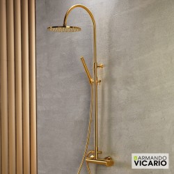 ΜΠΑΤ.ΝΤΟΥΖ+ΕΠΕΚΤ.ΚΟΛΩΝΑ+ΚΕΦΑΛΗ SLIM VICARIO BRUSHED GOLD