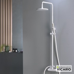 ΜΠΑΤ.ΝΤΟΥΖ+ΕΠΕΚΤ.ΚΟΛΩΝΑ+ΚΕΦΑΛΗ SLIM VICARIO WHITE MATT