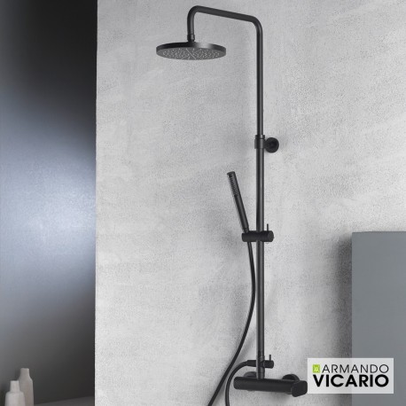 ΜΠΑΤ.ΝΤΟΥΖ+ΕΠΕΚΤ.ΚΟΛΩΝΑ+ΚΕΦΑΛΗ SLIM VICARIO BLACK MATT