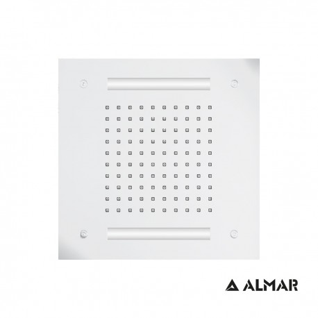 ΚΕΦΑΛΗ ΟΡΟΦ.TEMPTATION 30x30 ΧΡΩΜΑΤ/ΠΕΙΑ ALMAR INOX WHITE MATT