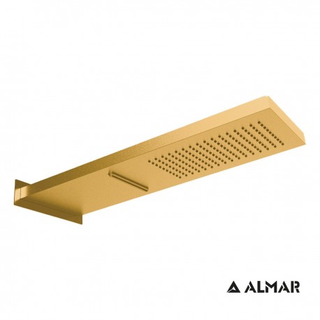 ΚΕΦ.ΝΤΟΥΖ ΚΑΤΑΡΡ.SMART 19,2x5,5 ALMAR AISI316 INOX PVD BRUSHED GOLD