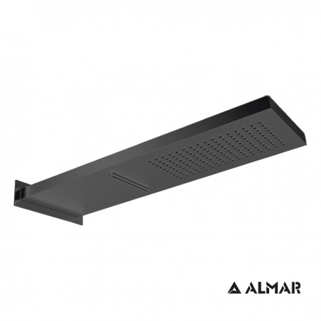 ΚΕΦ.ΝΤΟΥΖ ΚΑΤΑΡΡ.SMART 19,2x5,5 ALMAR AISI316 INOX PVD BLACK BRUSHED