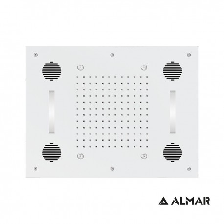 ΚΕΦ.ΟΡΟΦ.TEMPTATION 63x48 ΗΧΟΣ-ΧΡΩΜΑΤ.ALMAR INOX CHROME