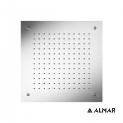 ΚΕΦ.ΟΡΟΦ.TEMPTATION 38x38 ALMAR INOX CHROME