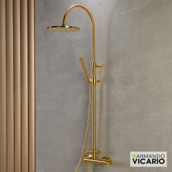 ΜΠΑΤ.ΝΤΟΥΖ+ΕΠΕΚΤ.ΚΟΛΩΝΑ+ΚΕΦΑΛΗ INDUSTRIAL VICARIO BRUSHED GOLD