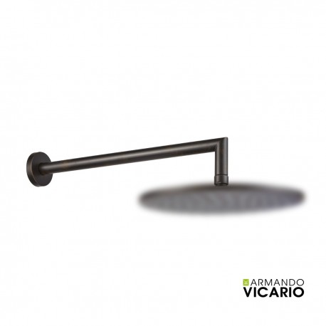 ΒΡΑΧΙΟΝΑΣ ΤΟΙΧΟΥ ΣΤΡΟΓΓΥΛΟΣ 35cm VICARIO RUSTY BLACK
