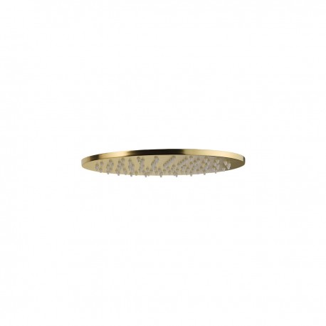 ΚΕΦΑΛΗ ΝΤΟΥΖ ΣΤΡΟΓΓΥΛΗ Φ25 VICARIO BRUSHED GOLD