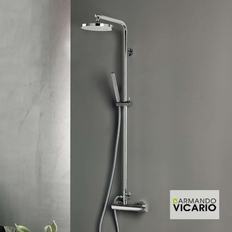 ΜΠΑΤ.ΝΤΟΥΖ+ΣΤΑΘΕΡΗ ΚΟΛΩΝΑ+ΚΕΦΑΛΗ INDUSTRIAL VICARIO CHROME