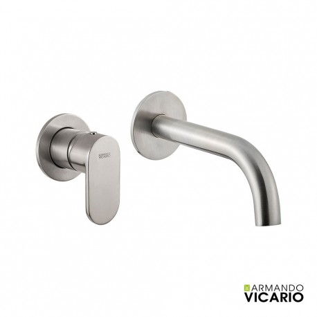 ΜΠΑΤ.ΝΙΠΤ. ΤΟΙΧΟΥ SLIM VICARIO INOX