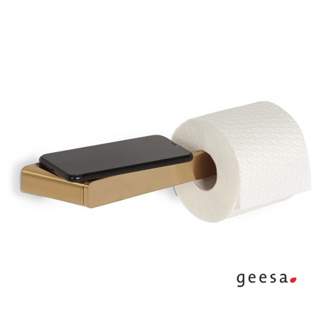 ΧΑΡΤΟΘΗΚΗ ΜΕ ΕΤΑΖΕΡΑ SHIFT GEESA BRUSHED GOLD