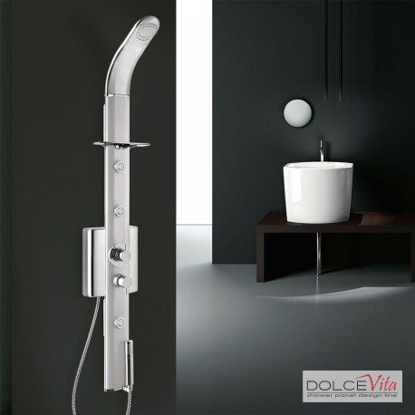 ΣΤΗΛΗ ΝΤΟΥΖ-ΥΔΡΟΜ. SFERA ΜΕ ΜΙΚΤΗ CHROME