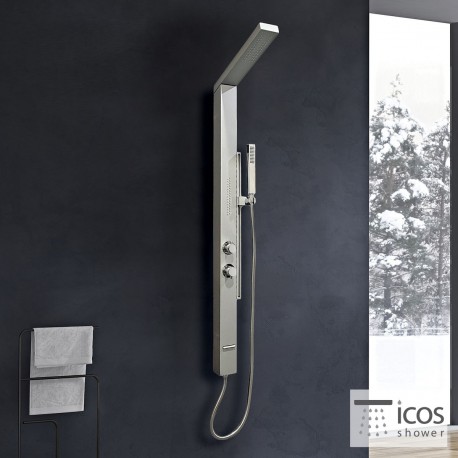 ΣΤΗΛΗ ΝΤΟΥΖ FINA ICOS ΥΨΟΣ 140 εκ. ΑΛΟΥΜΙΝΙΟ SATIN