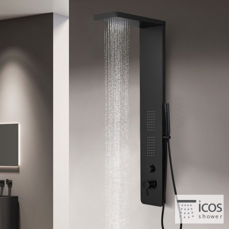 ΣΤΗΛΗ ΝΤΟΥΖ OPRA ICOS ΥΨΟΣ 130 εκ. BLACK MATT