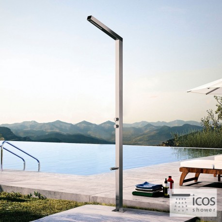 ΣΤΗΛΗ ΝΤΟΥΖ TERA ICOS ΕΠΙΔΑΠΕΔΙΑ ΥΨΟΣ 210 εκ. INOX