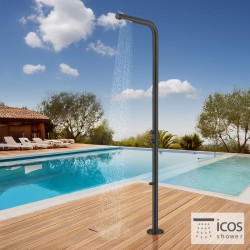 ΣΤΗΛΗ ΝΤΟΥΖ DONA ΜΕ ΜΙΚΤΗ ICOS ΕΠΙΔΑΠ.INOX PVD BLACK MATT