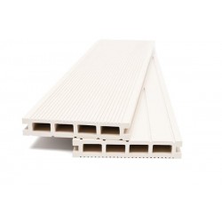 DECK-WPC ΔΑΠΕΔΟΥ 25/146mm WHITE 130